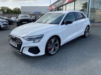 USED 2023 73 AUDI S3 2.0 TFSI Black Edition Sportback 5dr Petrol S Tronic quattro Euro 6 (s/s) (310 ps) 