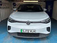 USED 2022 72 VOLKSWAGEN ID.4 Pure 52kWh Life SUV 5dr Electric Auto (148 ps)+2 CABLES+1 OWNER FROM NEW+NAV+HISTORY+HALF LEATHER HEATED SEATS+HEATED MIRRORS+AUTO LED LIGHTS+PRIVACY+CLIMATE+PARK CONTROL+MEDIA+ASSISTANCE PACK+INFO PACK+18