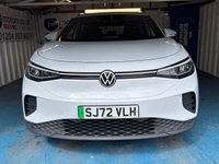 USED 2022 72 VOLKSWAGEN ID.4 Pure 52kWh Life SUV 5dr Electric Auto (148 ps)+2 CABLES+1 OWNER FROM NEW+NAV+HISTORY+HALF LEATHER HEATED SEATS+HEATED MIRRORS+AUTO LED LIGHTS+PRIVACY+CLIMATE+PARK CONTROL+MEDIA+ASSISTANCE PACK+INFO PACK+18