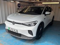 USED 2022 72 VOLKSWAGEN ID.4 Pure 52kWh Life SUV 5dr Electric Auto (148 ps)+2 CABLES+1 OWNER FROM NEW+NAV+HISTORY+HALF LEATHER HEATED SEATS+HEATED MIRRORS+AUTO LED LIGHTS+PRIVACY+CLIMATE+PARK CONTROL+MEDIA+ASSISTANCE PACK+INFO PACK+18