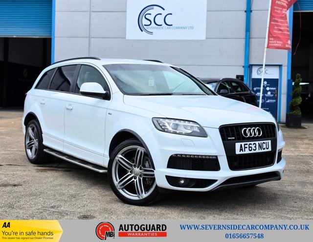 View our Audi Q7 3.0 TDI V6 S line Plus SUV 5dr Diesel Tiptronic quattro Euro 5 (s/s) (245 ps)