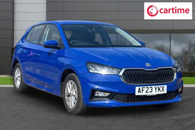 View our Skoda Fabia 1.0 TSI SE Comfort Hatchback 5dr Petrol Manual Euro 6 (s/s) (110 ps) Smartlink, Touchscreen, 15In Alloys, Electrically Adjustable Door Mirrors, 2 Spoke Leather Steering Wheel