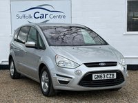 USED 2013 63 FORD S-MAX 2.0 TDCi Titanium MPV 5dr Diesel Powershift Euro 5 (163 ps) www.suffolkcarcentre.co.uk - Located at Lowestoft
