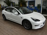 USED 2022 22 TESLA Model 3 Standard Range Plus Saloon 4dr Electric Auto RWD (241 bhp) SUNROOF SAT NAV PARKING CAMERA LEATHER HEATED SEATS CRUISE CONTROL 1 OWNER SERVICE HISTORY WARRANTY