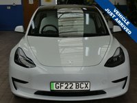 USED 2022 22 TESLA Model 3 Standard Range Plus Saloon 4dr Electric Auto RWD (241 bhp) SUNROOF SAT NAV PARKING CAMERA LEATHER HEATED SEATS CRUISE CONTROL 1 OWNER SERVICE HISTORY WARRANTY