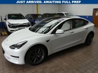 USED 2022 22 TESLA Model 3 Standard Range Plus Saloon 4dr Electric Auto RWD (241 bhp) SUNROOF SAT NAV PARKING CAMERA LEATHER HEATED SEATS CRUISE CONTROL 1 OWNER SERVICE HISTORY WARRANTY