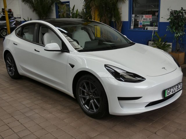 2022 22 Tesla Model 3 Standard Range Plus Saloon 4dr Electric Auto RWD (241 bhp)