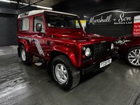 USED 1996 P LAND ROVER DEFENDER 90 2.5 300TDi County Station Wagon Diesel Manual SWB (111 bhp) STUNNING 1996 LANDROVER DEFENDER 90 300TDI FACTORY 6 SEAT STATIONWAGON - RIOJA RED - S/H TO 2025 INCL CAMBELT AT LAST SERVICE - NEW CLUTCH - OVERHAUL IN 2020 - LAST OWNER SINCE 2018