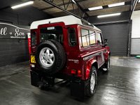 USED 1996 P LAND ROVER DEFENDER 90 2.5 300TDi County Station Wagon Diesel Manual SWB (111 bhp) STUNNING 1996 LANDROVER DEFENDER 90 300TDI FACTORY 6 SEAT STATIONWAGON - RIOJA RED - S/H TO 2025 INCL CAMBELT AT LAST SERVICE - NEW CLUTCH - OVERHAUL IN 2020 - LAST OWNER SINCE 2018