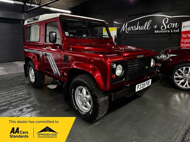 View our Land Rover Defender 90 2.5 300TDi County Station Wagon Diesel Manual SWB (111 bhp)