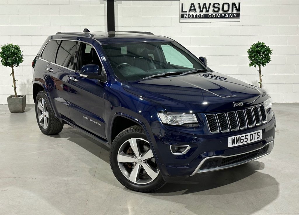 USED 2015 65 JEEP GRAND CHEROKEE 3.0 V6 CRD Overland SUV 5dr Diesel Auto 4WD Euro 6 (247 bhp) 