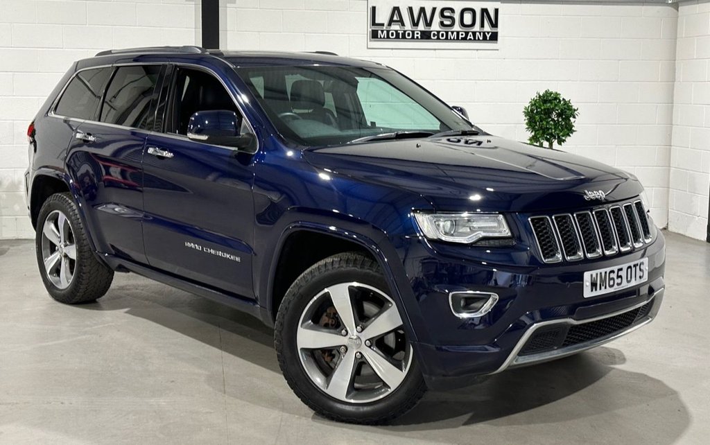 USED 2015 65 JEEP GRAND CHEROKEE 3.0 V6 CRD Overland SUV 5dr Diesel Auto 4WD Euro 6 (247 bhp) 