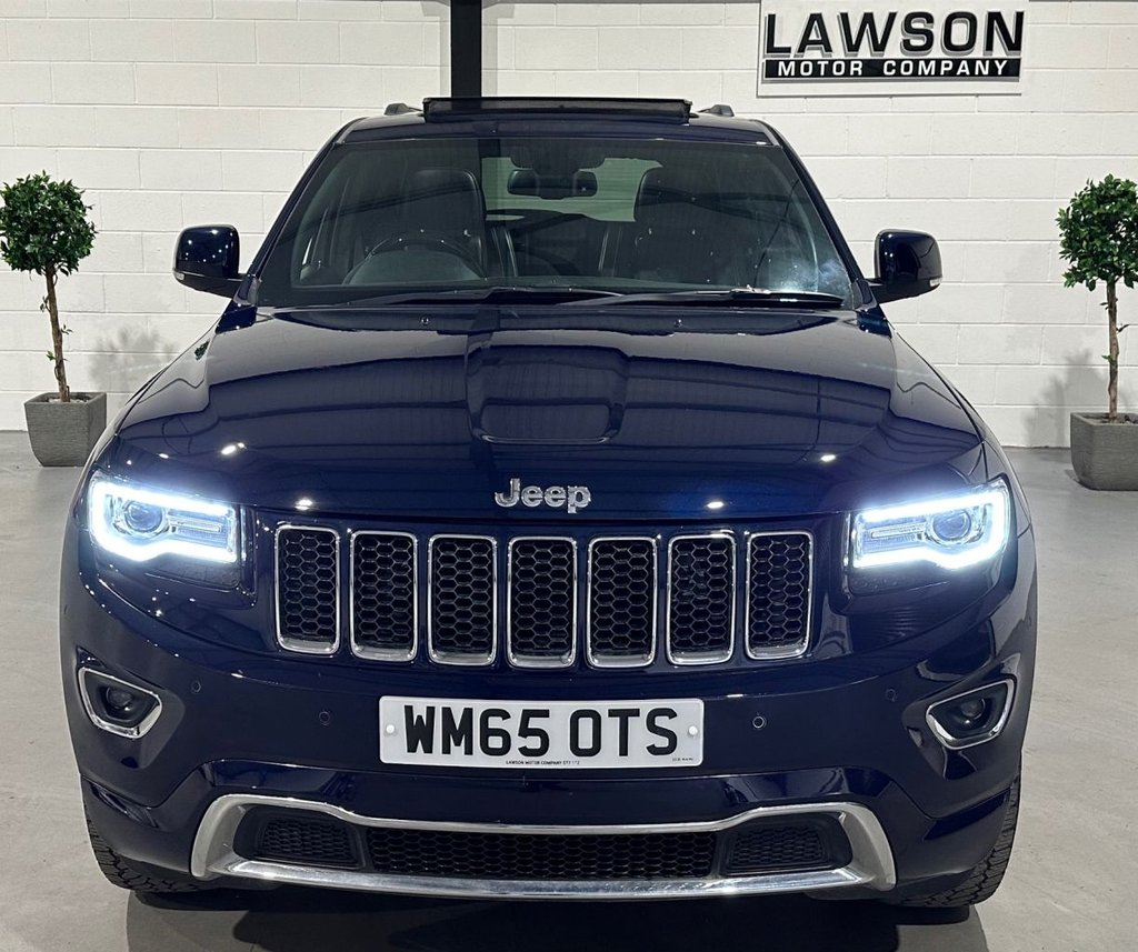 USED 2015 65 JEEP GRAND CHEROKEE 3.0 V6 CRD Overland SUV 5dr Diesel Auto 4WD Euro 6 (247 bhp) 