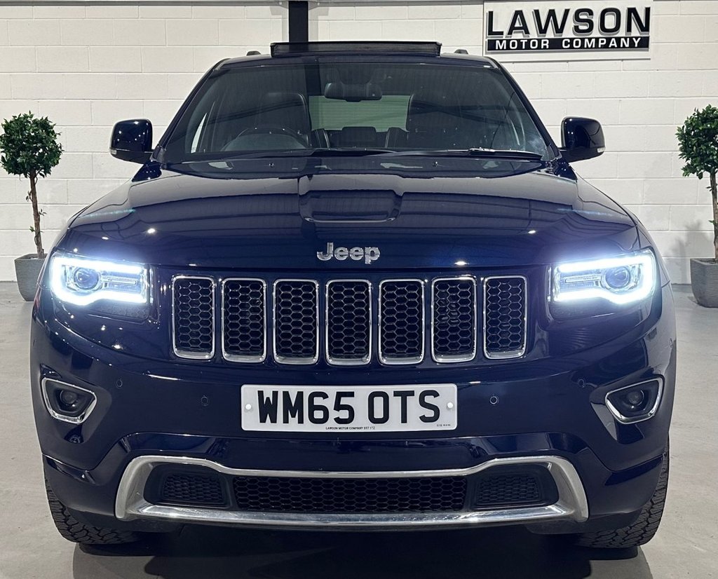 USED 2015 65 JEEP GRAND CHEROKEE 3.0 V6 CRD Overland SUV 5dr Diesel Auto 4WD Euro 6 (247 bhp) 