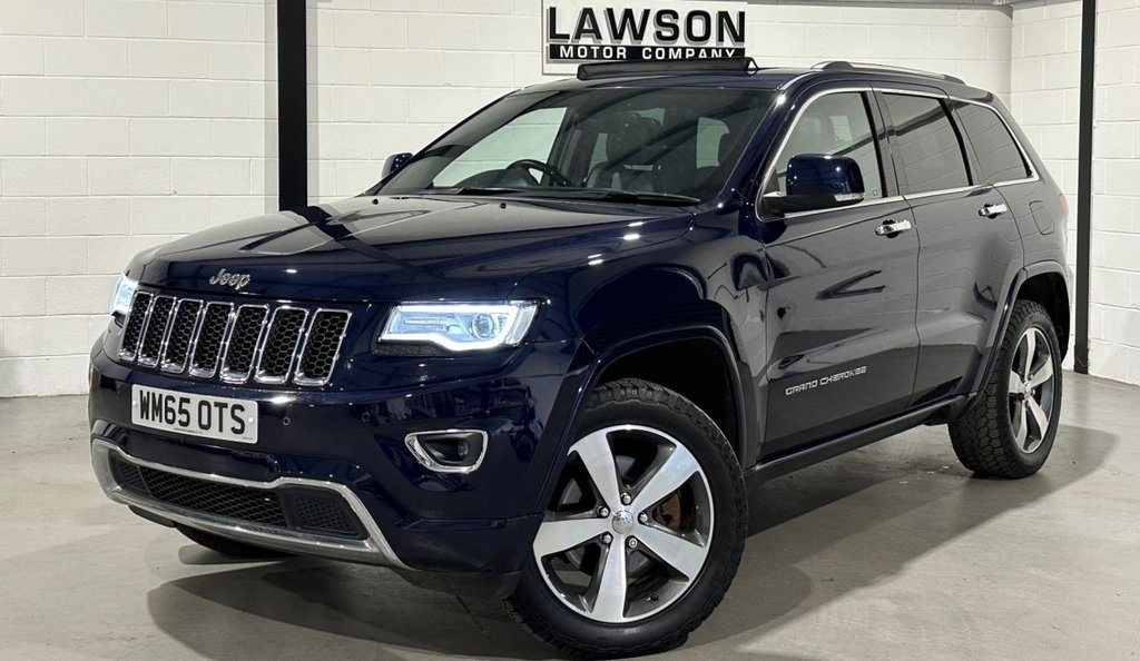 USED 2015 65 JEEP GRAND CHEROKEE 3.0 V6 CRD Overland SUV 5dr Diesel Auto 4WD Euro 6 (247 bhp) 