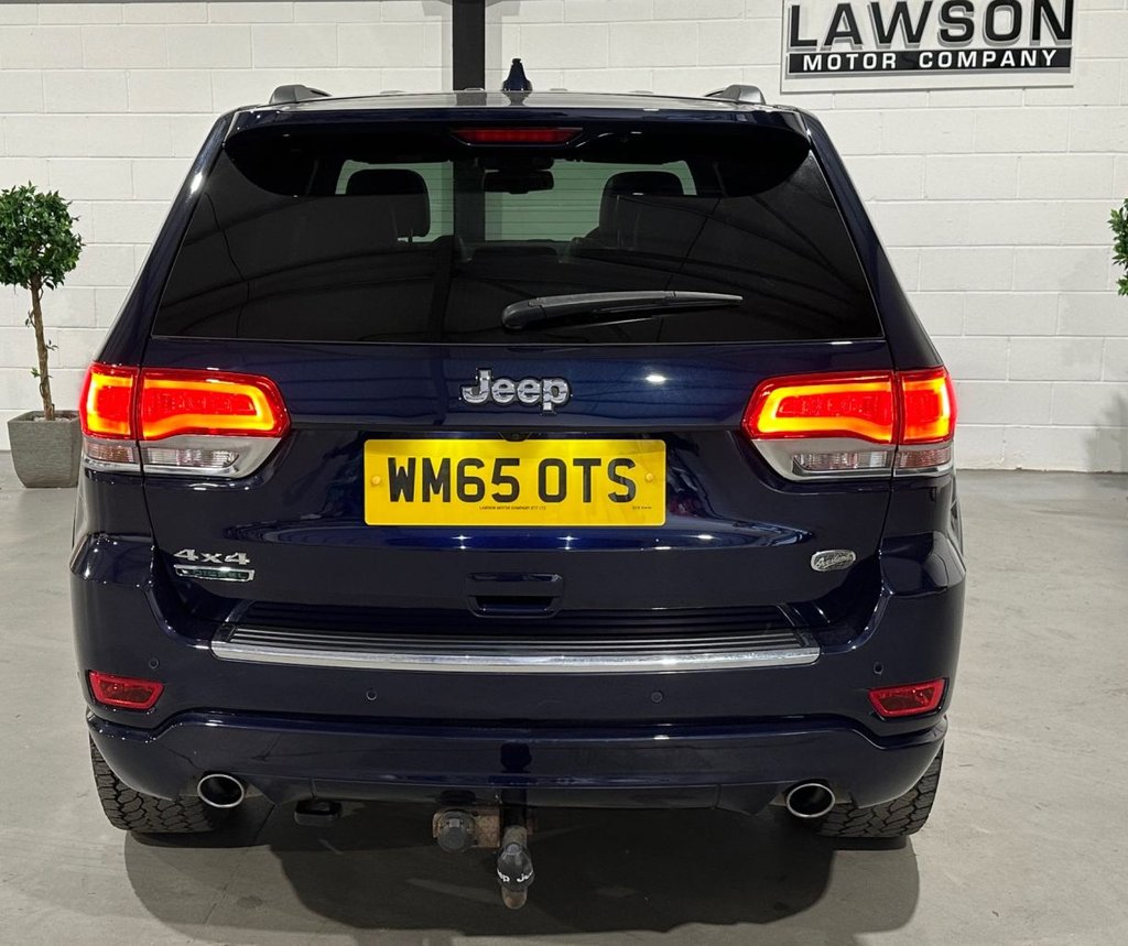 USED 2015 65 JEEP GRAND CHEROKEE 3.0 V6 CRD Overland SUV 5dr Diesel Auto 4WD Euro 6 (247 bhp) 