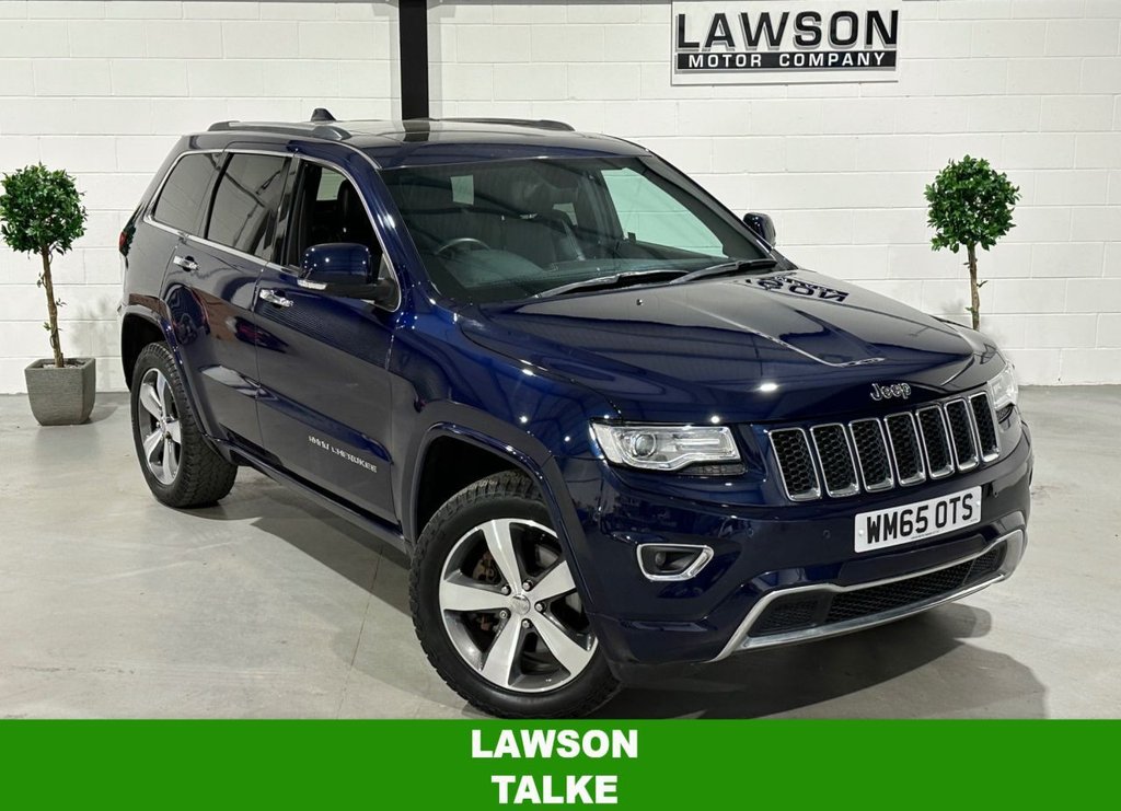 USED 2015 65 JEEP GRAND CHEROKEE 3.0 V6 CRD Overland SUV 5dr Diesel Auto 4WD Euro 6 (247 bhp) 