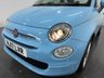 USED 2017 17 FIAT 500 1.2 ECO Pop Star Hatchback 3dr Petrol Manual Euro 6 (s/s) (69 bhp) alloy wheels, A/C, bluetooth