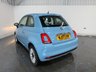 USED 2017 17 FIAT 500 1.2 ECO Pop Star Hatchback 3dr Petrol Manual Euro 6 (s/s) (69 bhp) alloy wheels, A/C, bluetooth