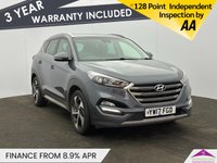 USED 2017 17 HYUNDAI TUCSON 1.7 CRDi Blue Drive Premium SUV 5dr Diesel DCT Euro 6 (s/s) (141 ps) HEATED SEATS | PARKING SENSORS