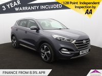 USED 2017 17 HYUNDAI TUCSON 1.7 CRDi Blue Drive Premium SUV 5dr Diesel DCT Euro 6 (s/s) (141 ps) HEATED SEATS | PARKING SENSORS