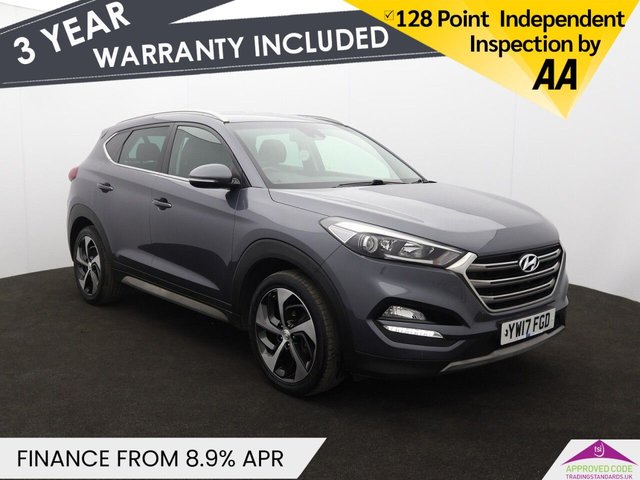 View our Hyundai Tucson 1.7 CRDi Blue Drive Premium SUV 5dr Diesel DCT Euro 6 (s/s) (141 ps)