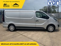 USED 2018 68 VAUXHALL VIVARO 1.6 CDTi 2900 Sportive Panel Van 5dr Diesel Manual L2 H1 Euro 6 (120 ps) 