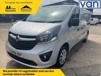USED 2018 68 VAUXHALL VIVARO 1.6 CDTi 2900 Sportive Panel Van 5dr Diesel Manual L2 H1 Euro 6 (120 ps) 