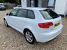 USED 2012 62 AUDI A3 1.2 TFSI SE Sportback 5dr Petrol Manual Euro 5 (s/s) (105 ps) LAST SERVICED 13.03.2026+RADIO-CD PLAYER+AIR-CONDTIONING+HALOGEN HEADLIGHTS+MULTIFUNCTION STEERING WHEEL+'AMALFI WHITE' PAINT+16 INCH ALLOY WHEELS.