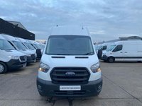 USED 2023 23 FORD TRANSIT 2.0 TDCI T350 LEADER ECOBLUE L4 H3 XLWB JUMBO H/ROOF RWD 130BHP. 79K MILES. FINANCE. PX 1 OWNER. L4 JUMBO. 79K MLS. LEADER MODEL. FINANCE.