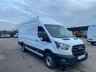 USED 2023 23 FORD TRANSIT 2.0 TDCI T350 LEADER ECOBLUE L4 H3 XLWB JUMBO H/ROOF RWD 130BHP. 79K MILES. FINANCE. PX 1 OWNER. L4 JUMBO. 79K MLS. LEADER MODEL. FINANCE.