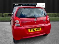 USED 2012 12 SUZUKI ALTO 1.0 12V SZ Hatchback 5dr Petrol Manual Euro 5 (68 ps) HERE AT MOTOR SWITCH YOUR NEW MOTOR IS JUST A SWITCH AWAY WITH THIS SUZUKI ALTO 12V SZ HATCHBACK 5DR 1.0 PETROL MANUAL EURO 5, WHICH COMES WITH A FULL 12 MONTHS NATIONWIDE WARRANTY AND ALSO COMES WITH A FULL 12 MONTHS MOT, THIS VEHICLE WILL ALSO BE FRESHLY SERVICED BEFORE IT LEAVES US TO BRING IT BACK UP TO DATE, WITH 1 OWNER FROM NEW, ALSO COMES WITH 2 KEYS AND HAS LOW MILEAGE, FINANCE AVAILABLE FROM 10.9% APR, DELIVERY AVAILABLE, PART EX WELCOME, FULLY VALETED USING AUTO SMART PRODUCTS