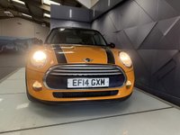 USED 2014 14 MINI HATCH 1.5 Cooper D Hatchback 3dr Diesel Manual Euro 6 (s/s) (116 ps) Volcanic Orange | Black Part Leather Interior | Chili Pack | Privacy Glass | Bluetooth Media | &pound;20 Annual Road Tax