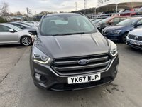USED 2017 67 FORD KUGA 1.5 Turbo Diesel (TDCI), ST Line, 5 Door SUV, Manual, Euro 6. FULL 12 MONTH MOT WITH EVERY CAR