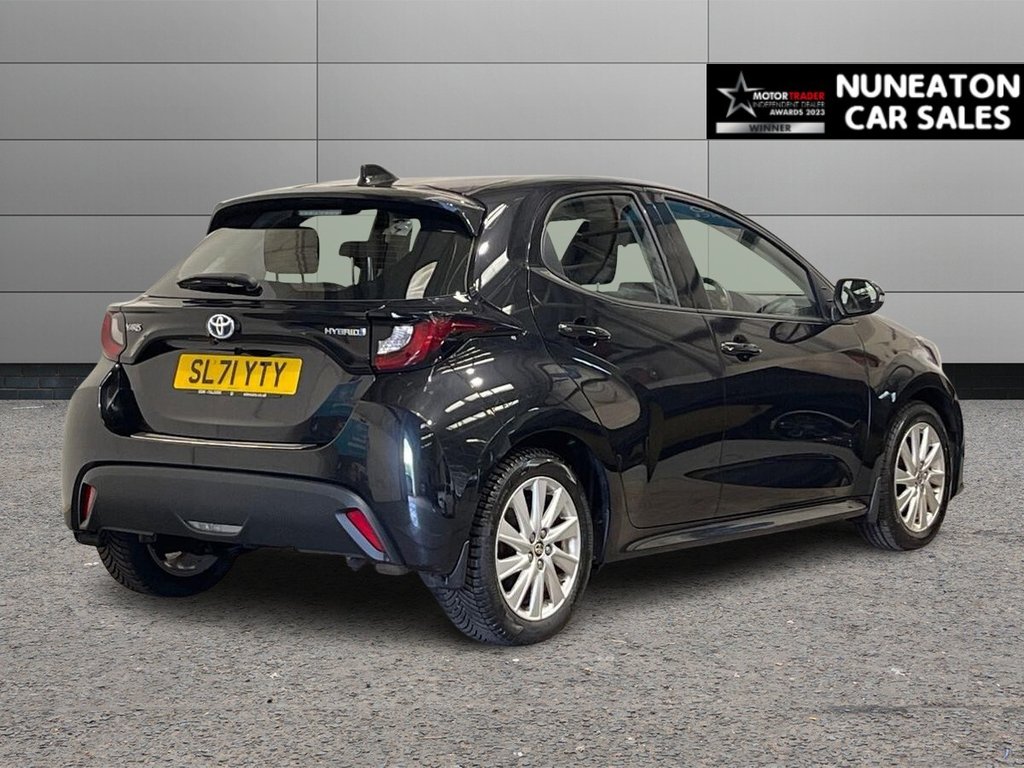 USED 2021 71 TOYOTA YARIS 1.5 VVT-h Icon Hatchback 5dr Petrol Hybrid E-CVT Euro 6 (s/s) (116 ps) 