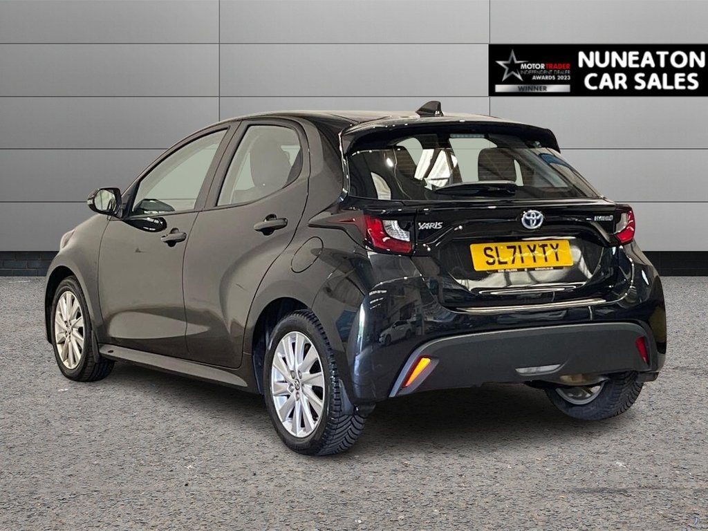USED 2021 71 TOYOTA YARIS 1.5 VVT-h Icon Hatchback 5dr Petrol Hybrid E-CVT Euro 6 (s/s) (116 ps) 