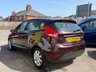 USED 2009 09 FORD FIESTA 1.4 Zetec Hatchback 5dr Petrol Manual (133 g/km, 94 bhp) NICE LITTLE 5 DOOR FIESTA. COMES WITH A FULL SERVICE HISTORY/ FRESH SERVICE AND NEW MOT. CLEAN CONDITION THROUGHOUT. FINISHED IN A METALLIC DARK RED COLOUR. SPEC INCLUDES ALLOY WHEELS, CLOTH INTERIOR, ISOFIX, ELECTRIC WINDOWS AND MIRRORS, ISOFIX, CD/ RADIO + 3 MONTHS WARRANTY + 12 MONTHS AA BREAKDOWN COVER INCLUDED