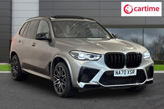 View our BMW X5 M 4.4i V8 Competition SUV 5dr Petrol Auto xDrive Euro 6 (s/s) (625 ps) &pound;8,175 Upgraded Extras, Panorama Roof, Front / Rear Park Distance Control, Comfort Plus Package, Luggage Compartment Package