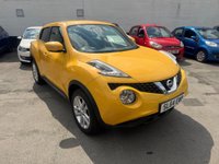 USED 2014 64 NISSAN JUKE 1.2 DIG-T Acenta Premium SUV 5dr Petrol Manual 6Spd Euro 5 (s/s) (115 ps) 51,000 miles 7 service stamps