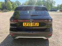 USED 2023 23 VOLKSWAGEN T-CROSS 1.0 TSI Black Edition SUV 5dr Petrol Manual Euro 6 (s/s) (110 ps) - Stunning car with low Mileage