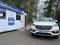 USED 2017 67 HYUNDAI SANTA FE 2.2 CRDi Blue Drive Premium SE SUV 5dr Diesel Manual 4WD Euro 6 (s/s) (7 Seat) (200 ps) DIESEL 7 SEATER, LEATHER SEATS, 5 SERVICE STAMPS, SAT NAV