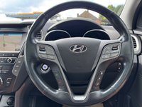 USED 2017 67 HYUNDAI SANTA FE 2.2 CRDi Blue Drive Premium SE SUV 5dr Diesel Manual 4WD Euro 6 (s/s) (7 Seat) (200 ps) DIESEL 7 SEATER, LEATHER SEATS, 5 SERVICE STAMPS, SAT NAV