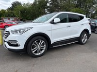 USED 2017 67 HYUNDAI SANTA FE 2.2 CRDi Blue Drive Premium SE SUV 5dr Diesel Manual 4WD Euro 6 (s/s) (7 Seat) (200 ps) DIESEL 7 SEATER, LEATHER SEATS, 5 SERVICE STAMPS, SAT NAV