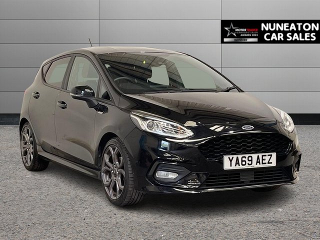 2019 69 FORD FIESTA 1.0T EcoBoost GPF ST-Line Hatchback 5dr Petrol Manual Euro 6 (s/s) (125 ps) APPLE CAR PLAY AND ANDROID AUTO