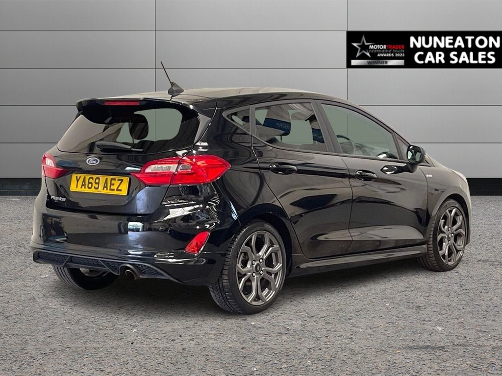 USED 2019 69 FORD FIESTA 1.0T EcoBoost GPF ST-Line Hatchback 5dr Petrol Manual Euro 6 (s/s) (125 ps) APPLE CAR PLAY AND ANDROID AUTO