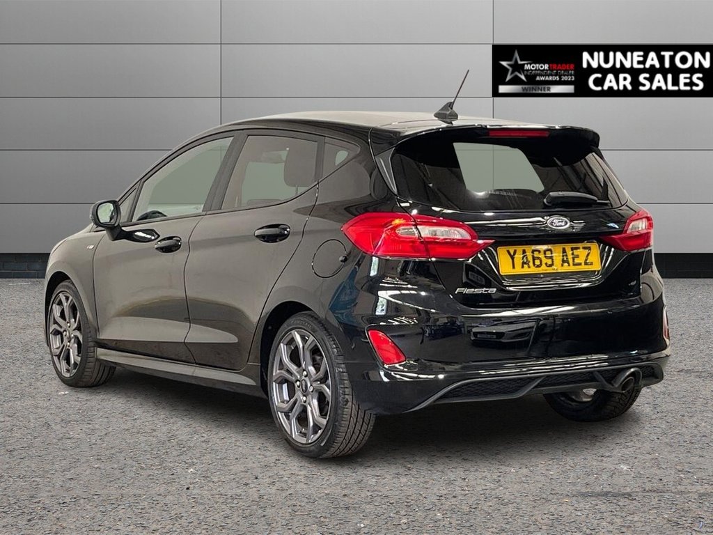 USED 2019 69 FORD FIESTA 1.0T EcoBoost GPF ST-Line Hatchback 5dr Petrol Manual Euro 6 (s/s) (125 ps) APPLE CAR PLAY AND ANDROID AUTO