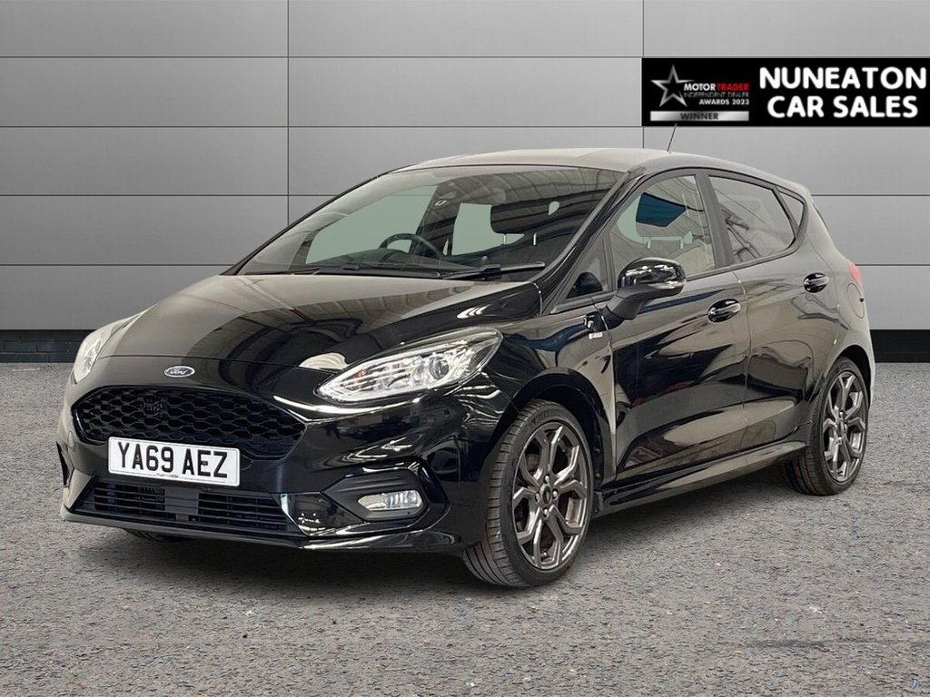 USED 2019 69 FORD FIESTA 1.0T EcoBoost GPF ST-Line Hatchback 5dr Petrol Manual Euro 6 (s/s) (125 ps) APPLE CAR PLAY AND ANDROID AUTO