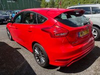 USED 2017 17 FORD FOCUS 1.5 TDCi ST-Line Hatchback 5dr Diesel Manual Euro 6 (s/s) (120 ps) SERVICE HISTORY, SAT NAV, DAB, AUX, USB, 2 KEYS