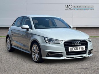 2018 AUDI A1 1.0 TFSI S line Sportback 5dr Petrol Manual Euro 6 (s/s) (Nav) (95 ps) &pound;9790.00