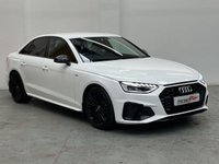USED 2020 20 AUDI A4 2.0 TDI 35 Black Edition Saloon 4dr Diesel S Tronic Euro 6 (s/s) (163 ps) KEYLESS-360 CAMERAS-B&O SOUND-FLAT BOTTOM S/W-